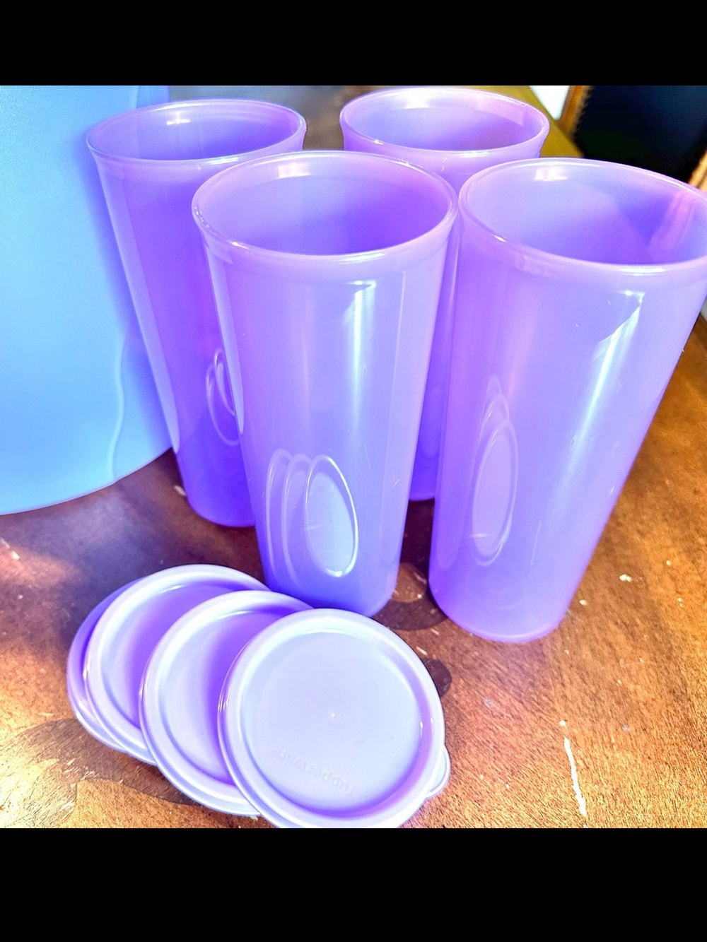 Tupperware Straight Side Tumblers